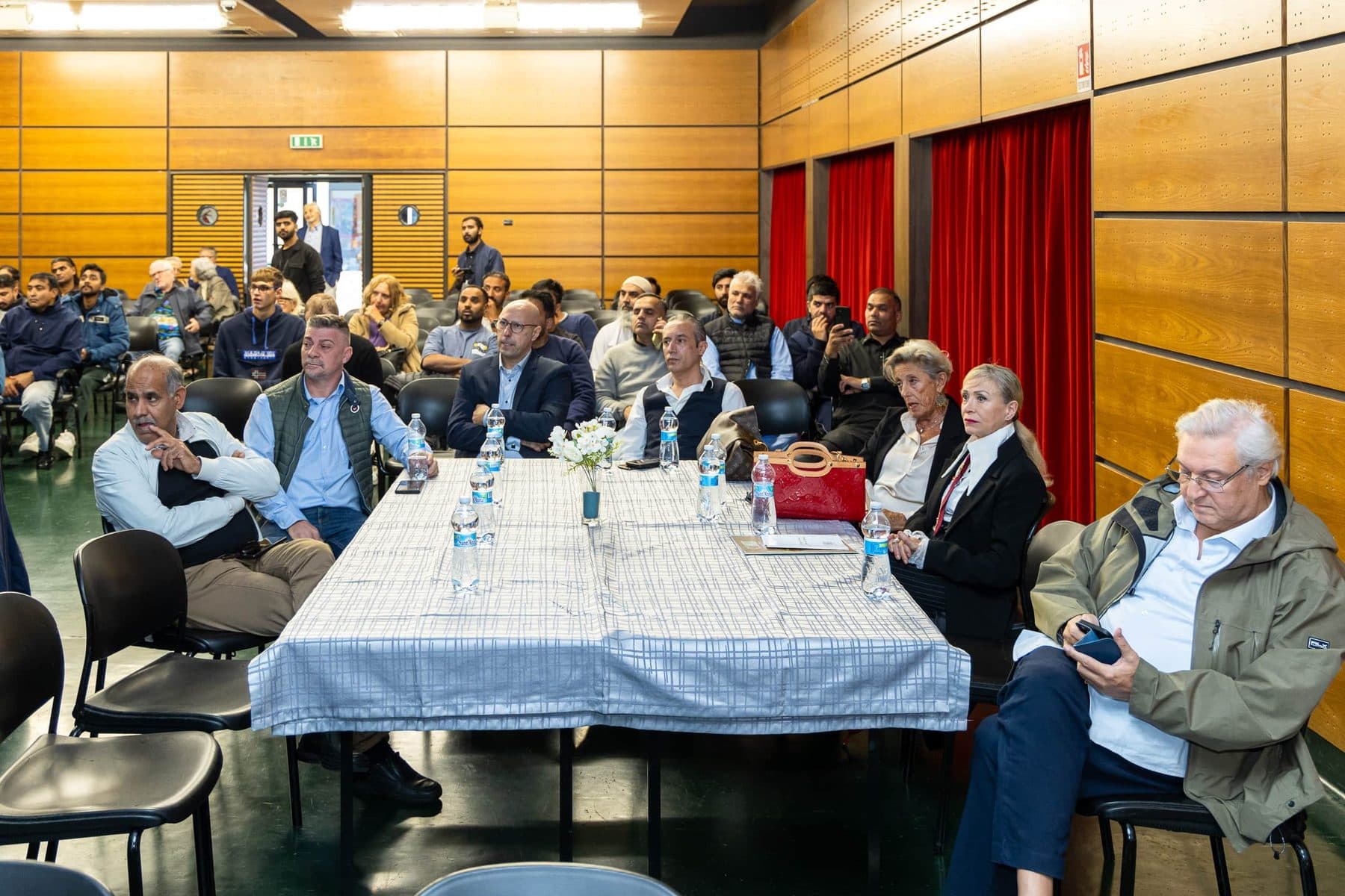 Audience at a training session